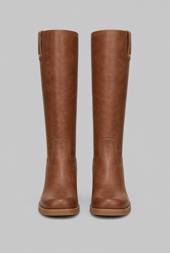 Heeled Knee High Boots