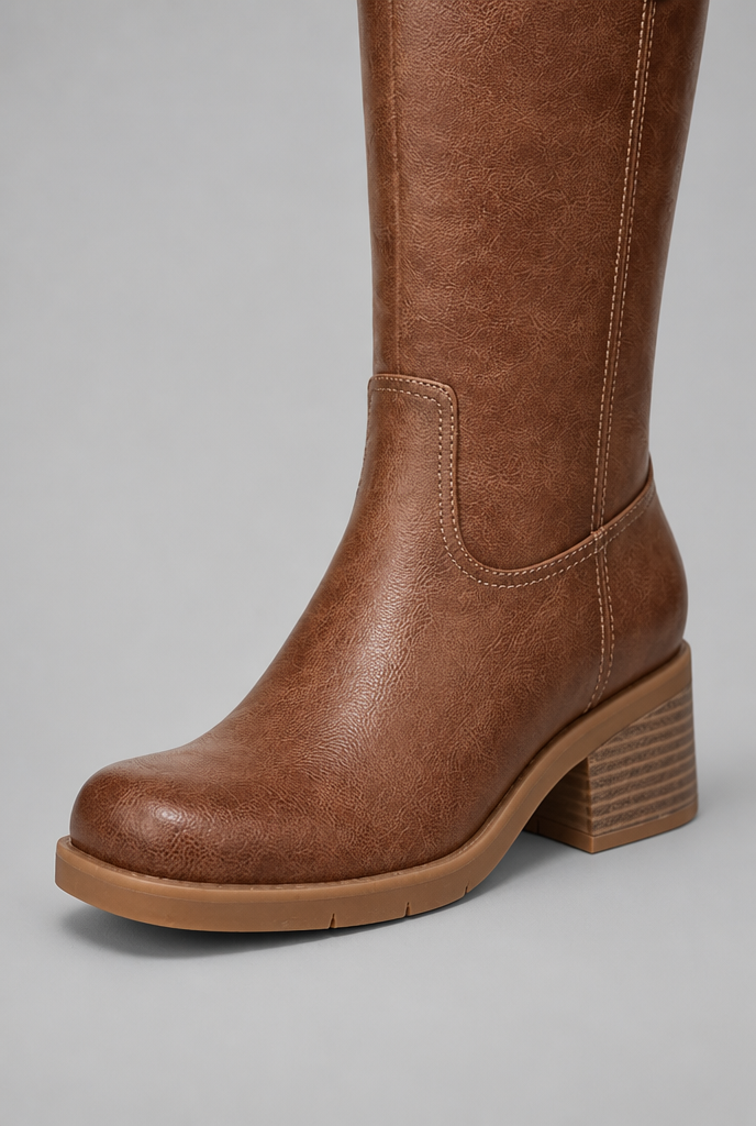 Heeled Knee High Boots
