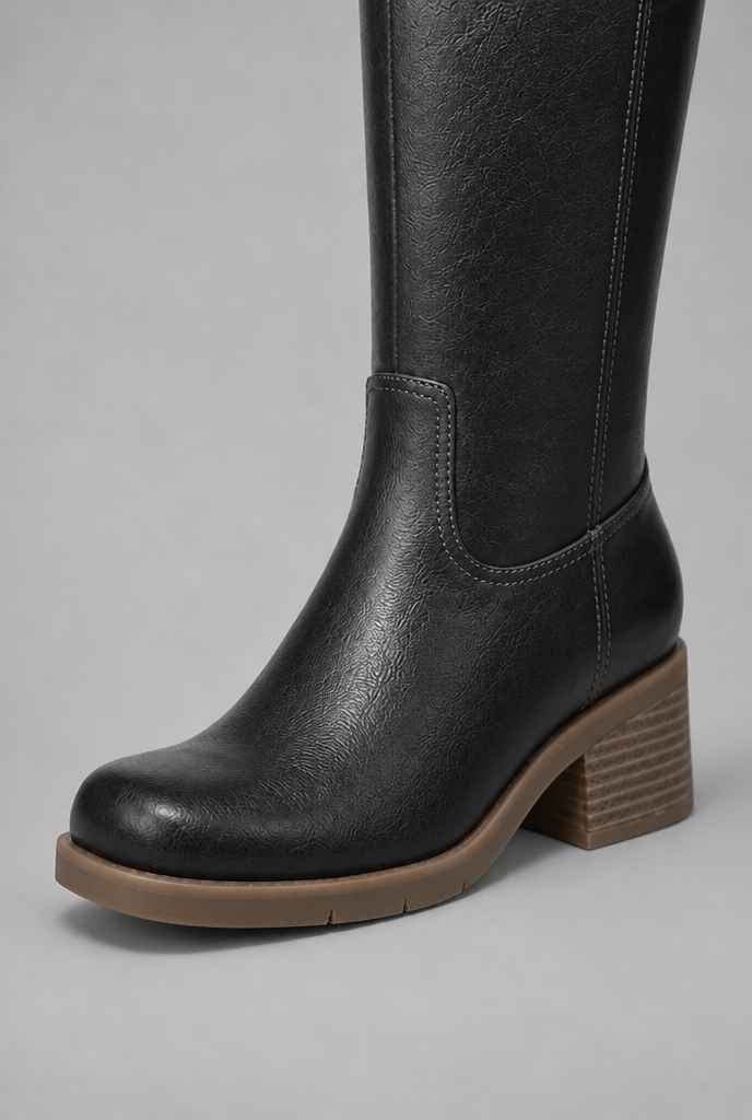 Heeled Knee High Boots
