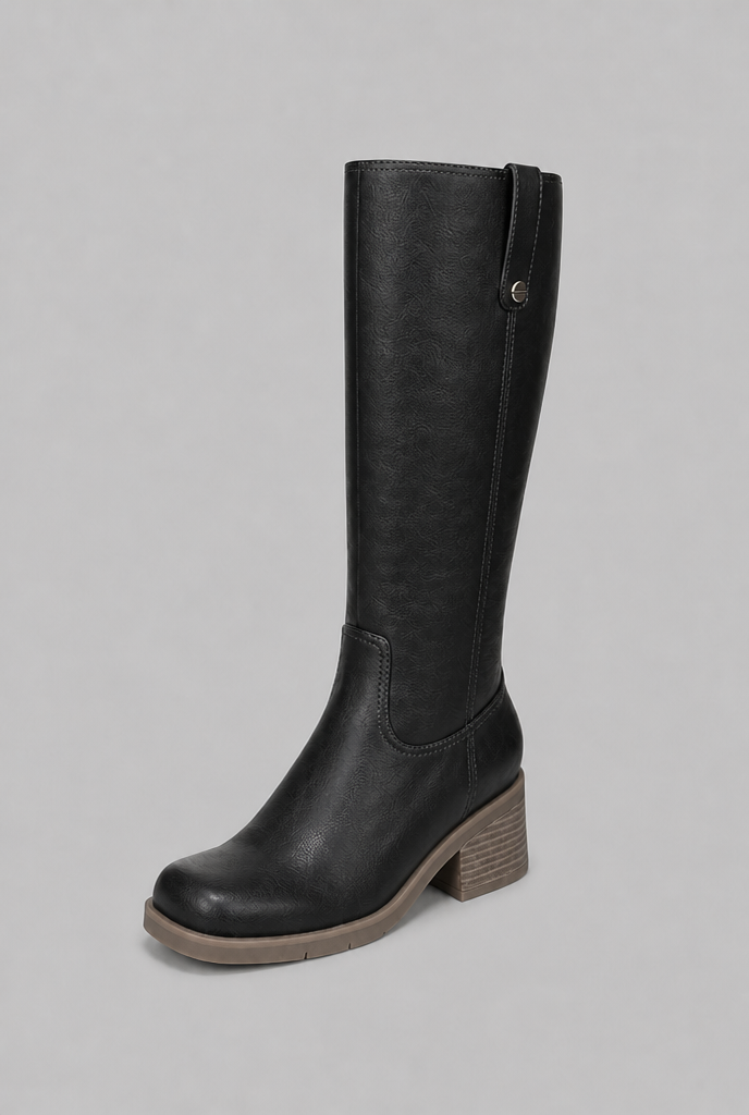 Heeled Knee High Boots