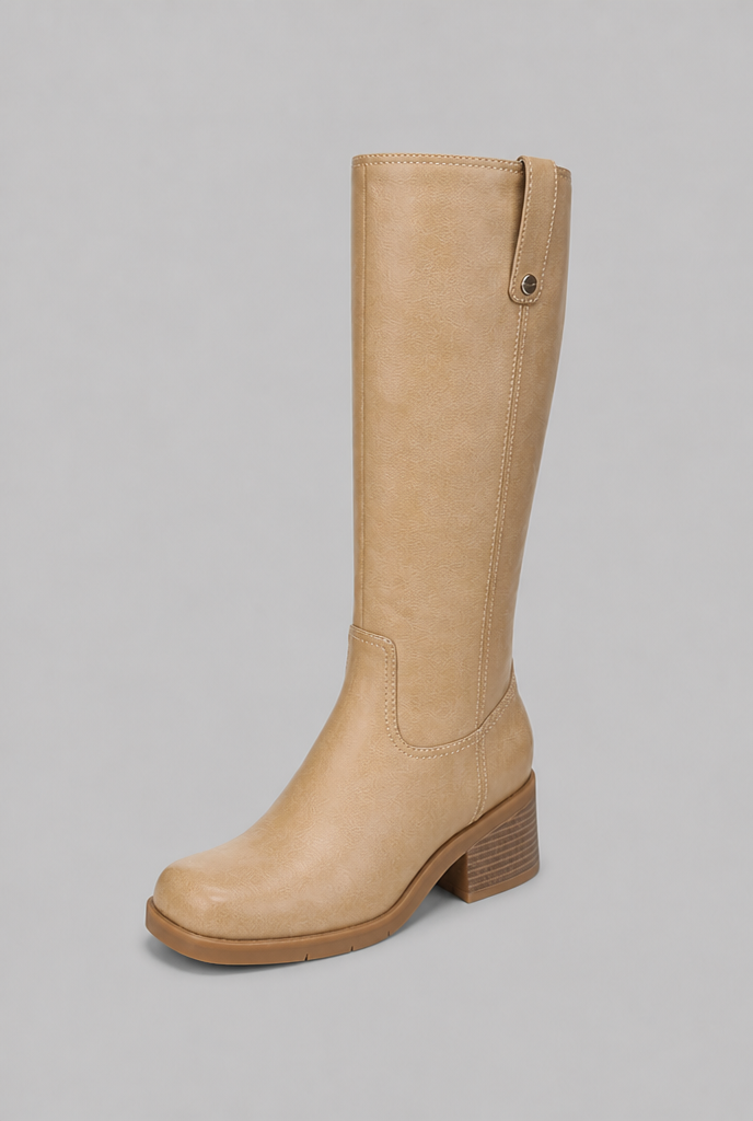 Heeled Knee High Boots