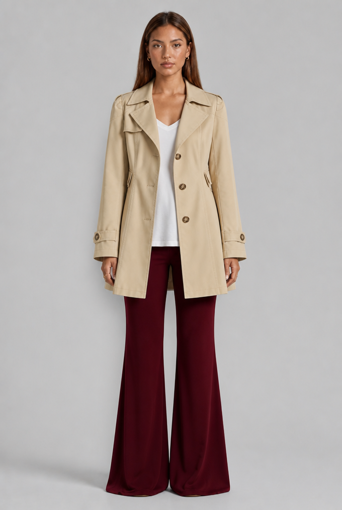 Fitted Trench Coat