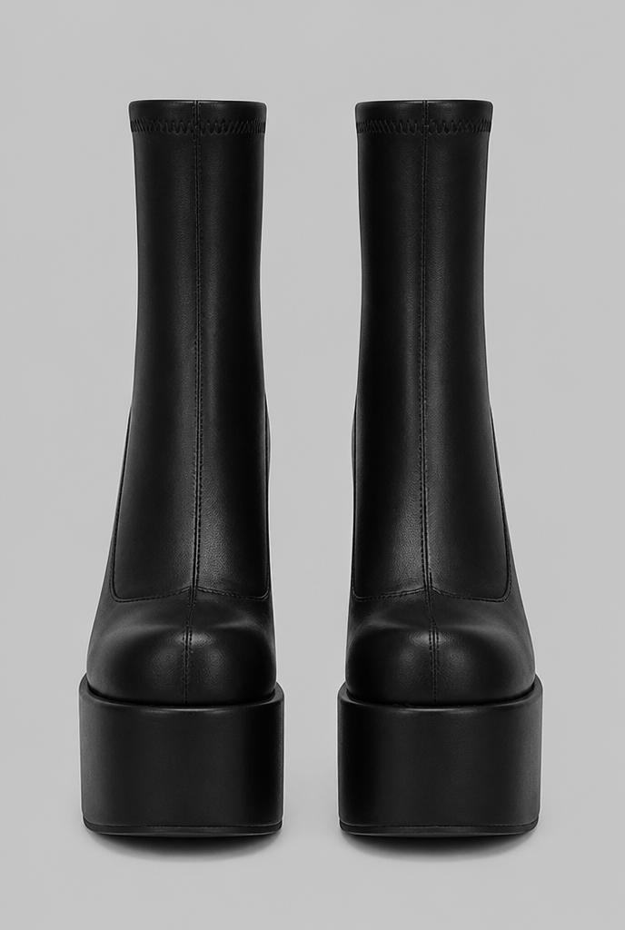 Chunky Platform Ankle Boots