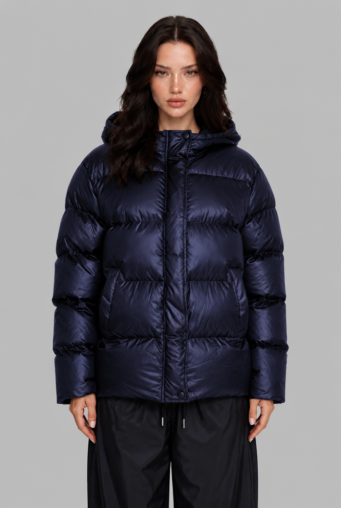Oversized Hooded Puffer Jacket