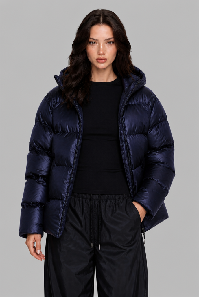 Oversized Hooded Puffer Jacket