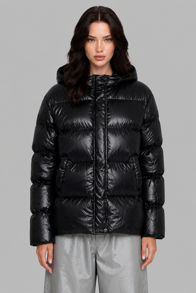 Oversized Hooded Puffer Jacket